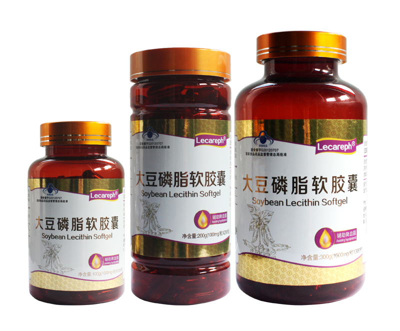 大豆磷脂软胶囊 Lecareph