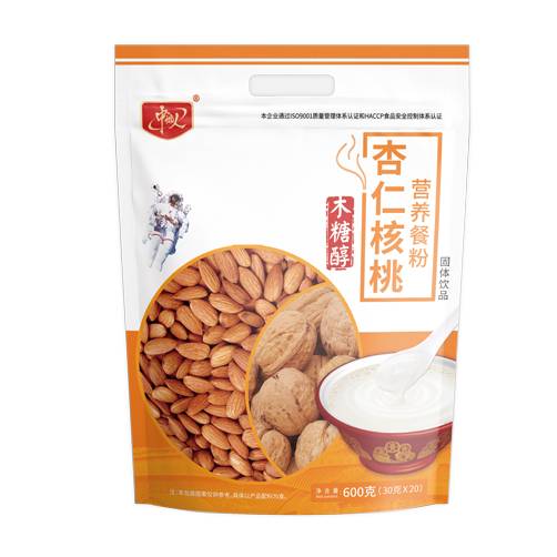 杏仁核桃营养餐粉固体饮品