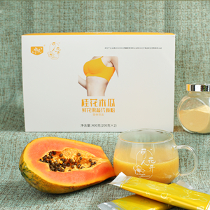 桂花木瓜鲜花果蔬代餐粉承接贴牌定制代加工！