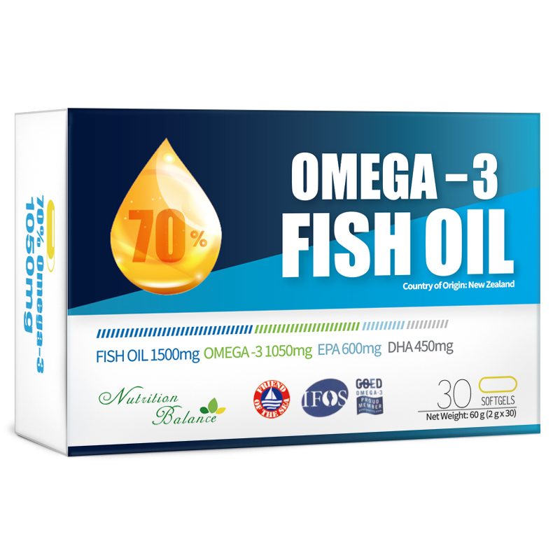 [新西兰进口]天萃恩70%高纯度深海鱼油Omega-3