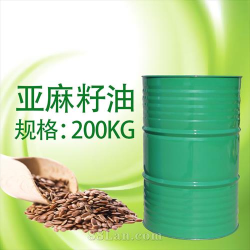 亚麻籽油源头 散装 贴牌 定制  亚麻酸