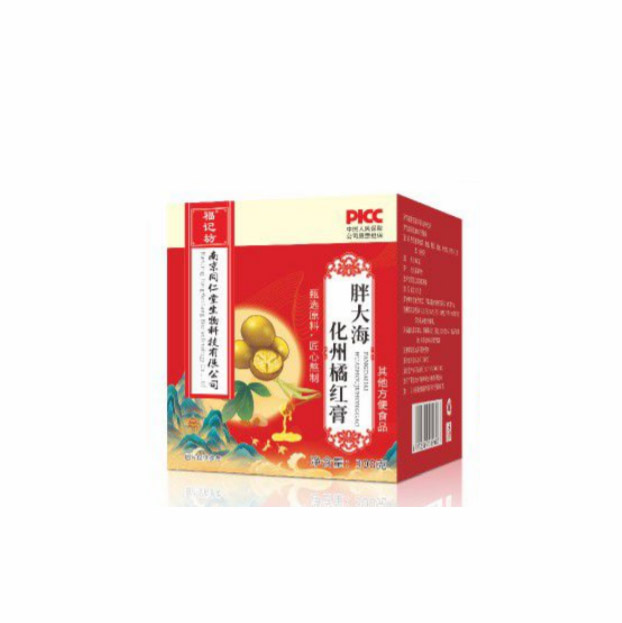 胖大海花粥橘红膏