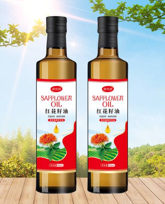 红花籽油 冷榨红花籽油 源头工厂 一件代发 可贴牌代工