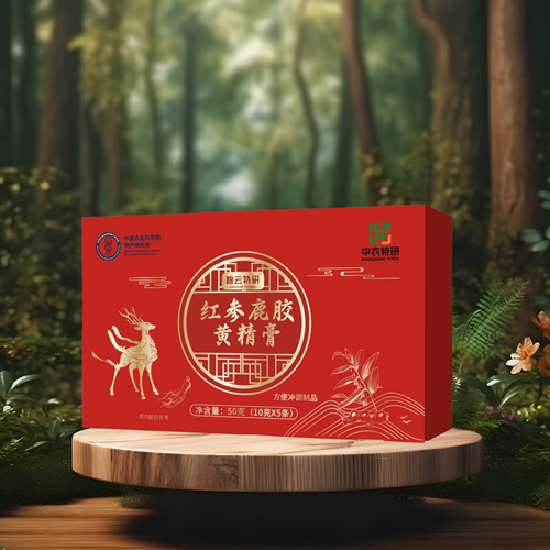 红参鹿胶黄精膏