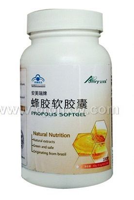 安美瑞牌蜂胶软胶囊