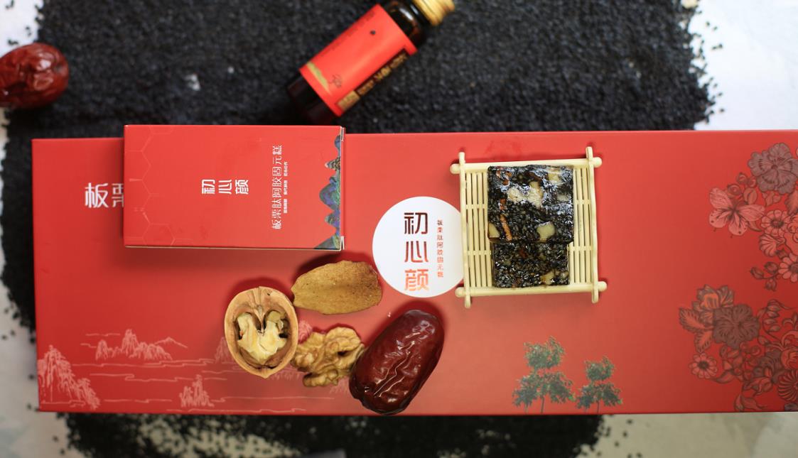初心颜板栗肽阿胶固元糕