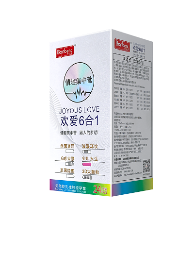 半边天欢爱6合1（避孕套、成人用品、安全套）