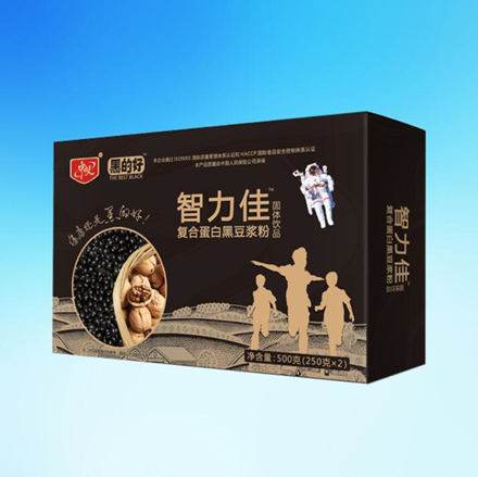 智力佳复合蛋白黑豆浆粉承接贴牌定制代加工！