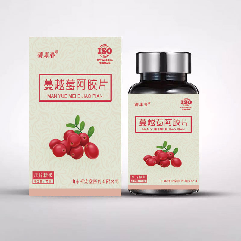 蔓越莓阿膠片OEM貼牌代加工源頭廠家