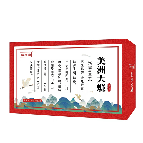 美洲大蠊中药饮片
