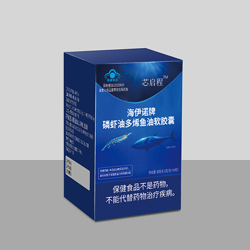 海伊诺牌磷虾油多烯鱼油软胶囊