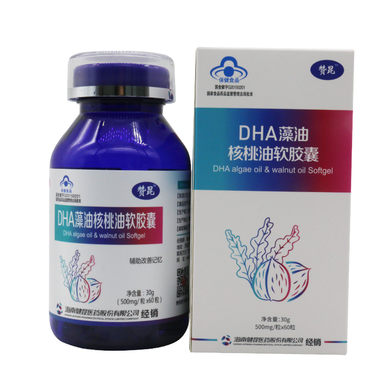 DHA藻油核桃油软胶囊