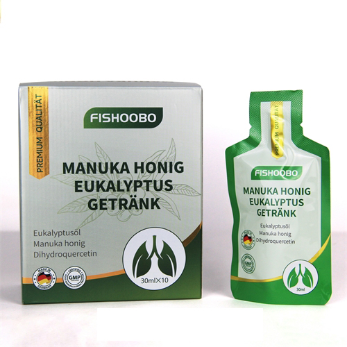 德国原装进口麦卢卡蜂蜜桉叶饮会销电销直播可贴牌定制清肺润喉利咽金进口保健品澳洲工厂提货溯源跨境代工